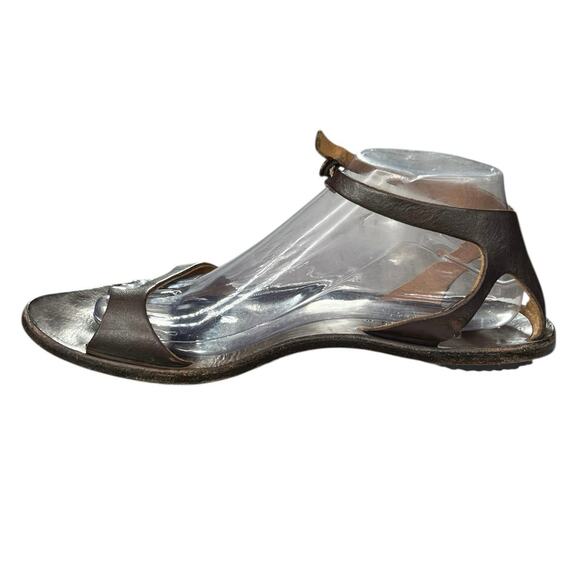 Cydwoq Women’s Size 39 US Samba Brown Leather Handmade Sandal Size 39 US 9 - Picture 2 of 10
